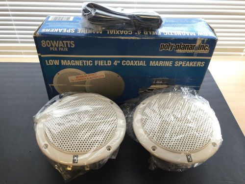 Polyplanar ma4054 marine boat waterproof coaxial speakers