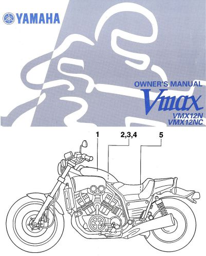 2001 yamaha v-max motorcycle owners manual -vmax-vmx12n-yamaha-vmx12nc