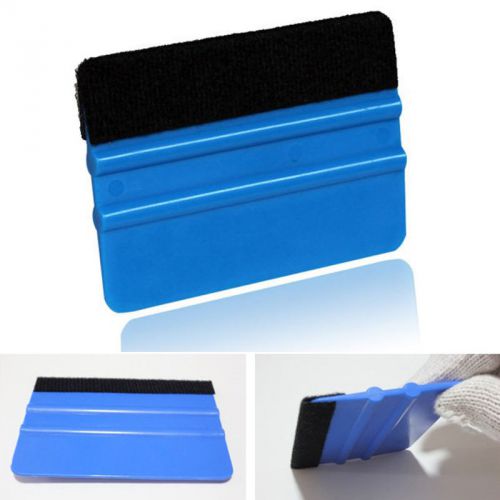 Practical durable felt edge wrap scraper squeegee for car window film vinyl hot