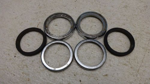 1976 yamaha xs750 xs 750 y561&#039; fork trim ring set