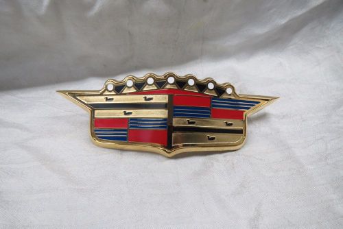 Cadillac emblem &#039;50s &#039;60s &#039;70s &#039;80s deville fleetwood eldorado convert. vintage