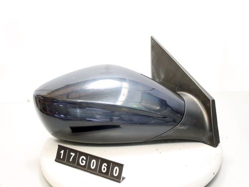 12 sonata passenger rear view mirror side door blue 17g060