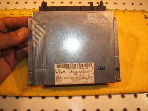 Mercedes w140 95 cl500 coupe vdo e-gas ecu 1 computer,1405457132,412.225/001/030