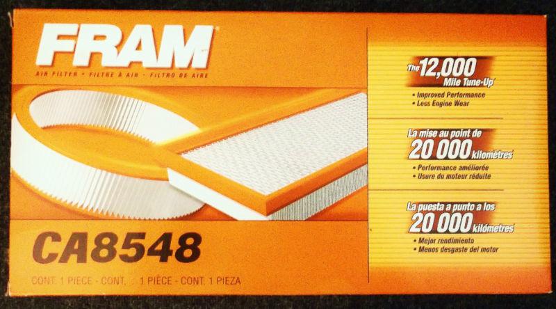 Fram ca8548 air filter new kia spectra 2003 automatic new car air filter