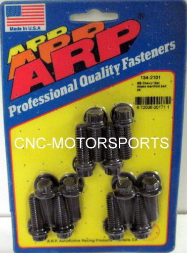 Arp intake manifold bolt kit 134-2101 chevy 265 400 factory oem black oxide