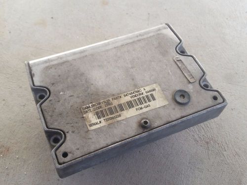 2004 dodge caravan town &amp; country fcm front control module 04748479ac