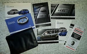 2012 subaru impreza wrx / sti owners manual set &amp; navi