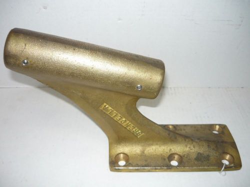 Bronze brendella ski boat prop shaft strut 1 1/4&#034; 7&#034; base 8 spline