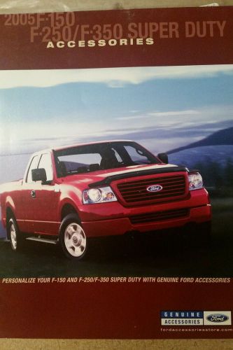 2005 f-150, f-250/f-350 accessories brochure