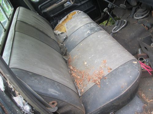 1978 ford f250 custom pickup truck front seat