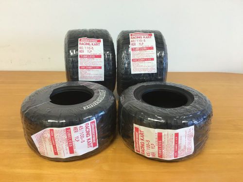 Bridgestone &#034;new in wrappers&#034; go kart tires sets 450/600 ylp rains