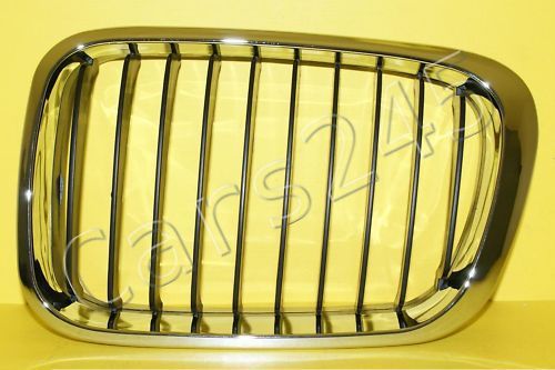 Bmw 3-series 1999-2001 e46 4dr chrome/black grille left