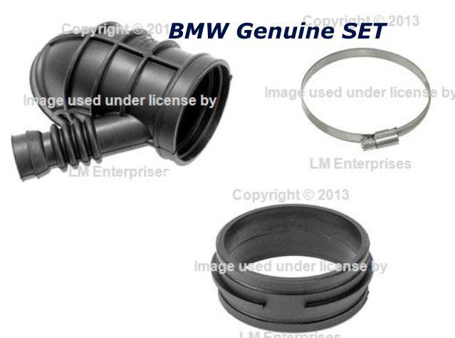 Bmw genuine air intake boot set e39 e46 z3 323i 325i 325xi 328i 525i 528i new