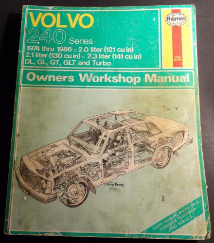 1974-1986 volvo 240 series automotive service manual  (270)