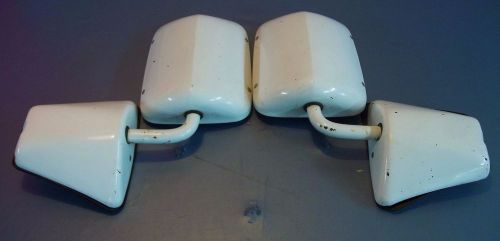 1979-87 gmc chevy truck original side/door mirrors white