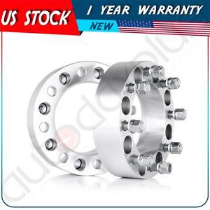 2x 8x6.5 wheel spacers | 9/16&#034; ¦ 2&#034; inch 50mm 8 lug for dodge ram 2500 3500