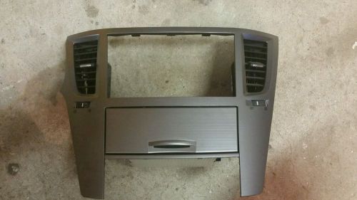 2010 2011 2012 2013 subaru legacy outback radio climate control center trim