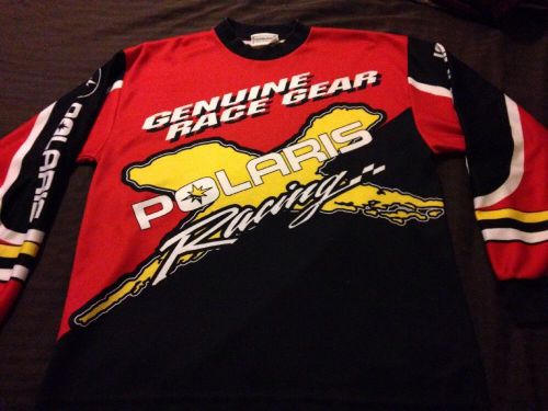 Polaris x racing snowmobile men&#039;s  large long sleeve shirt