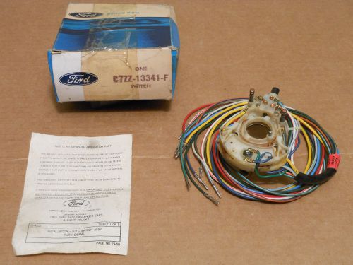 Nos fomoco c7zz-1341-f 1967 ford turn signal switch, mustang, fairlane, cougar