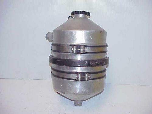 Patterson 3 gallon aluminum dry sump oil tank &amp; mounting brackets jr21