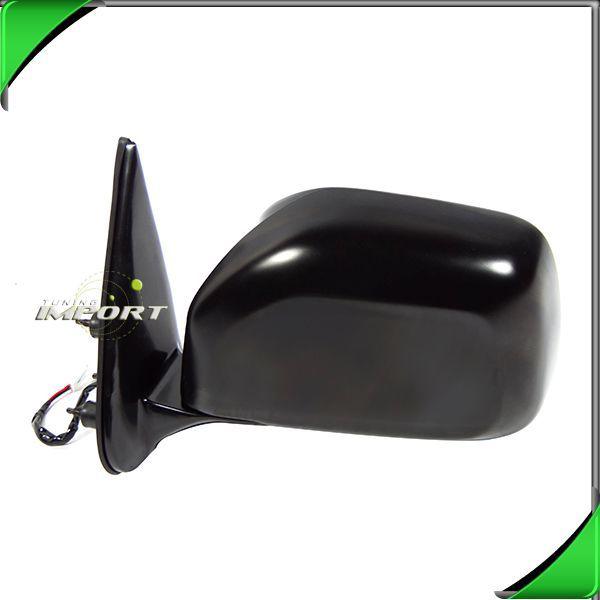 Left power remote mirror to1320163 black new non heated 2001-2004 toyota tacoma