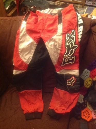 Fox racing 180 pants adult size 38 mx atv motocross 