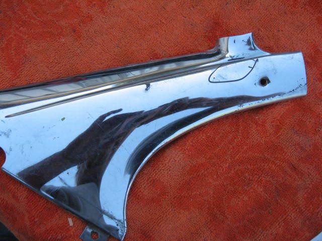 1955 1956 1957 chevy / pontiac hardtop driver side 1/4 window inside moulding #2