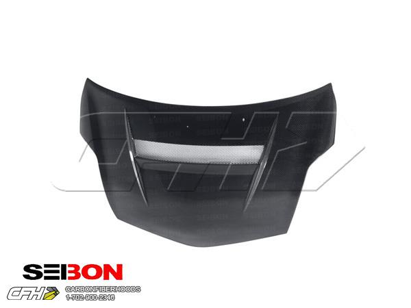 Seibon carbon fiber vsii-style carbon fiber hood kit auto body toyota prius 04-0