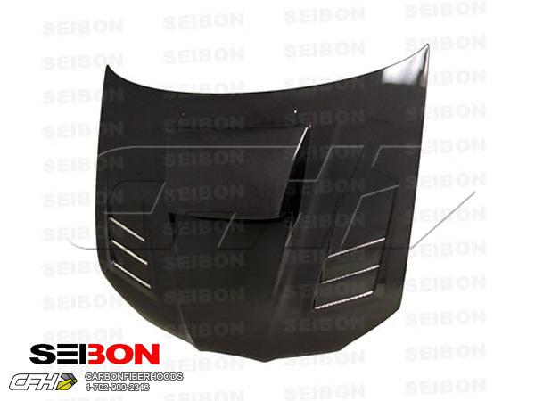 Seibon carbon fiber cwii-style carbon fiber hood kit auto body subaru impreza, w