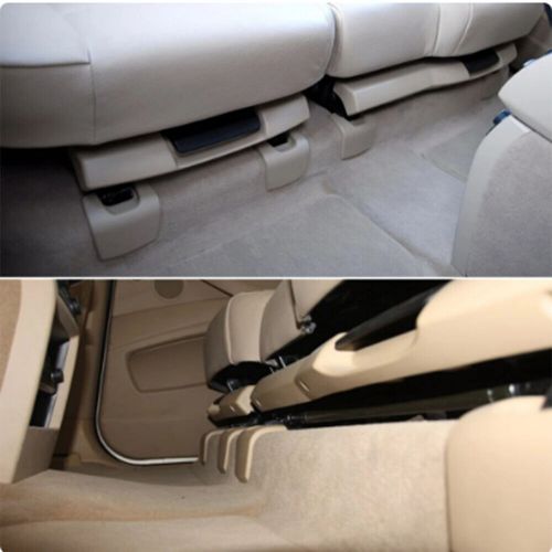 4x car rear seat rail front cover trims for bmw x5 e70 07-13 x5 f15 14-18 oyster