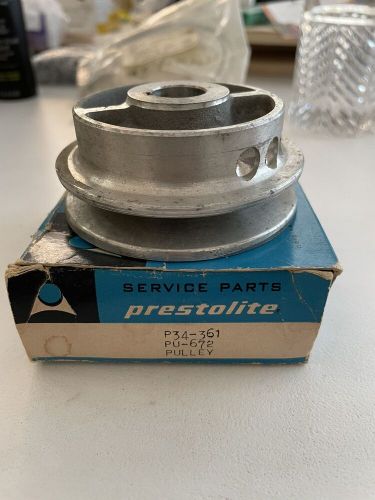 Prestolite aircraft pulley p34-361, pu-672 (74863) new, old stock, aviation