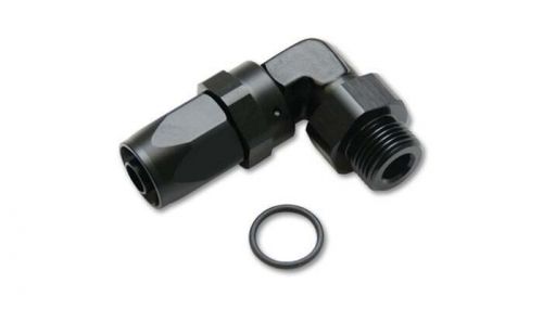 Vibrant 24902 fitting - hose end - 90 deg - 6 an hose end to 9/16-18 in male -