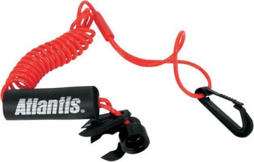 Atlantis multi-end floating lanyard red