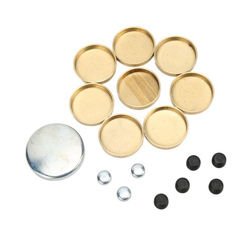 Brass freeze frost expansion plug kit for sealed power 381‑8007 for chevy sm chw