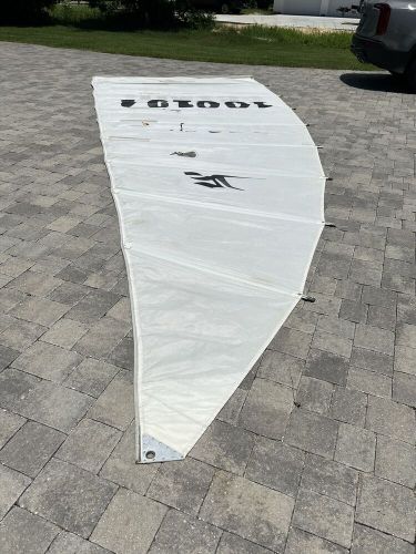 Hobie 16 white main sail catamaran sailboat