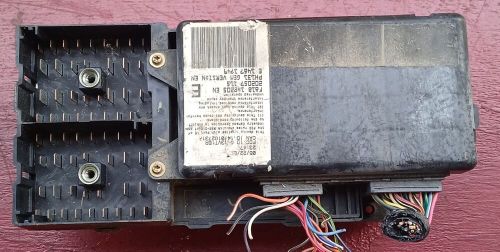 99-01 f250 f350 super duty gem module f81b-14b205-en fuse box f81b-14a067-af