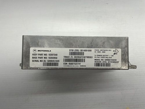 2004-2005-2006 chevrolet tahoe yukon on-star communication module oem #6a