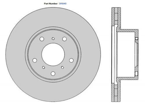 Protex front brake rotors blue pads for holden commodore vt vu vx vy vz crewman