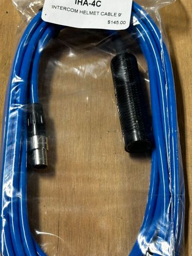 Racing radios iha-4c intercom helmet cable 9&#034;