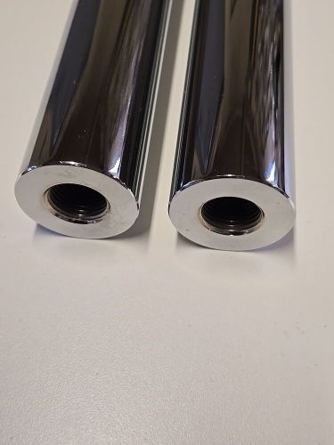 Lowrider hydraulics cylinders 8&#034; chrome quality 1/2&#034;ports competition brand new