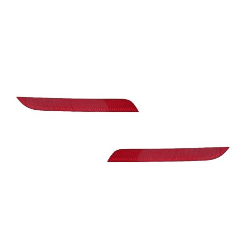 Rear side marker lights reflectors pair set for 11-13 bmw 5 series f10