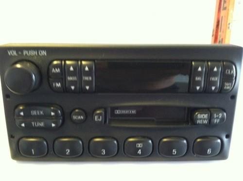 98 99 00 ford f150 crown vic audio equipment am-fm cass id f8af19b132aa