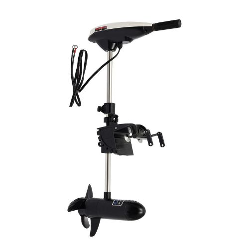 65lb thrust electric outboard trolling motor fishing boat engine brush motor 12v