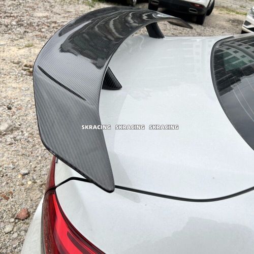 For 2022-2023 honda civic real carbon fiber gt style rear trunk spoiler wing 1pc