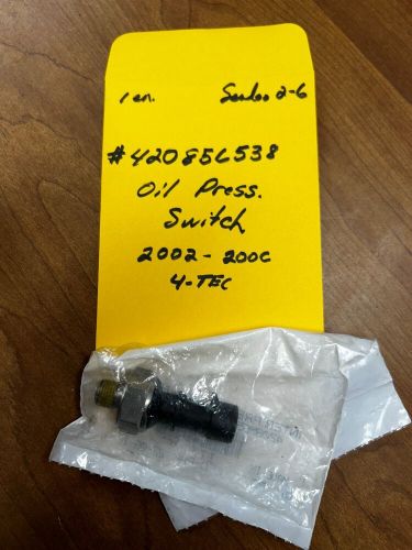 Nib nos oem bombardier seadoo oil pressure switch 420856538 2002-2006 4-tec