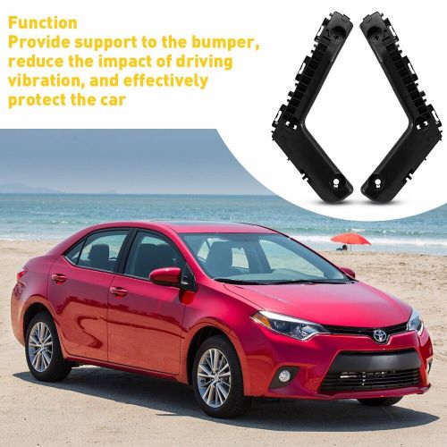 Front bumper retainer fit brackets 2014 2015 2016 for toyota corolla lh rh