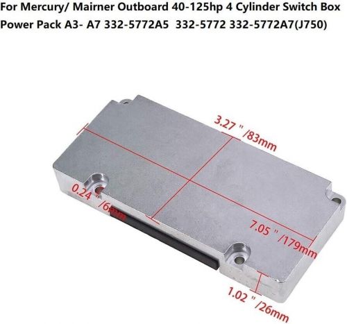 332-5772a5 replacement cdi for mercury/mairner outboard 40-125hp 4 cylinder s...