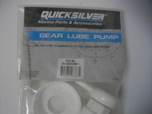 Mercury marine quicksilver 91-850730q1 gear lube pump