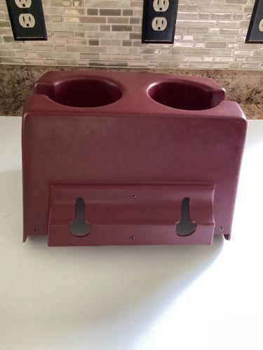 Bench seat console cup holder for a f150