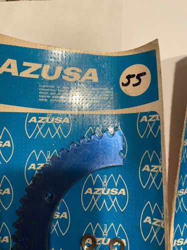 (1) new azusa sprockets/gears  55 tooth 35 chain vintage go kart cart racing